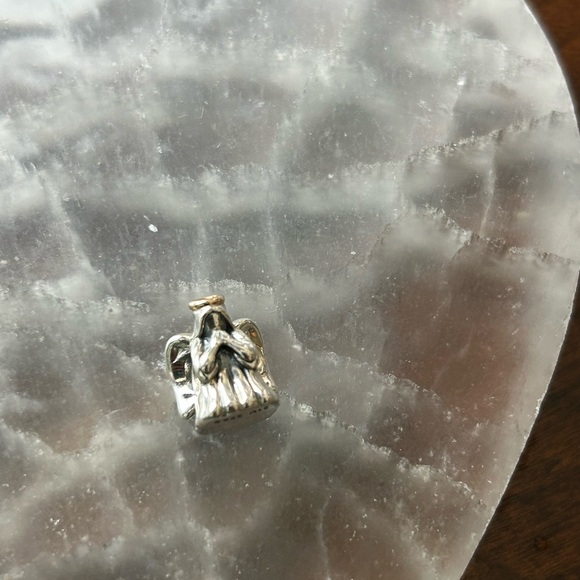 Two tone angel charm Pandora - Picture 2 of 4